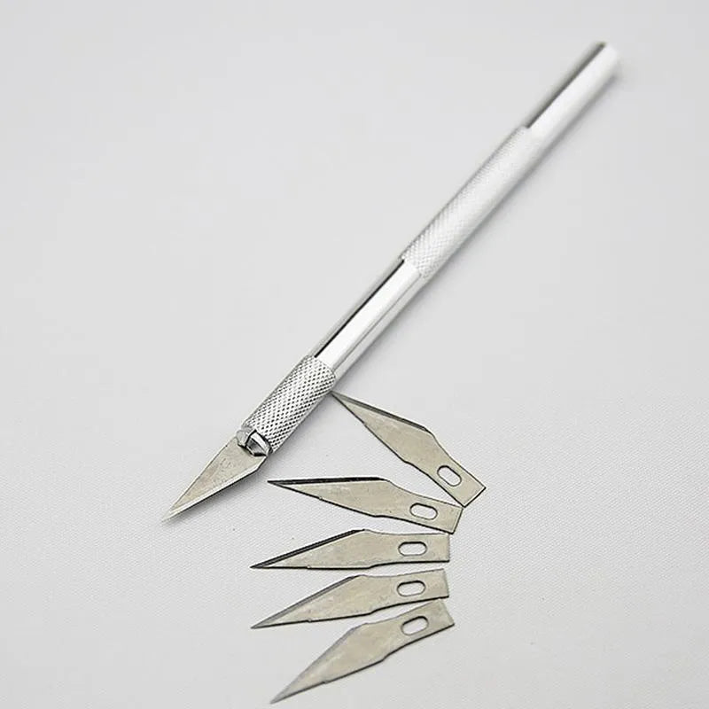 Stainless Cutter With Interchangeable Blades