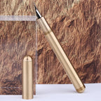 Calligraphy Pen Gold & Brown