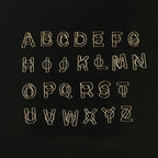 Gold Letter Clip