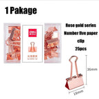 Rose Gold Clips