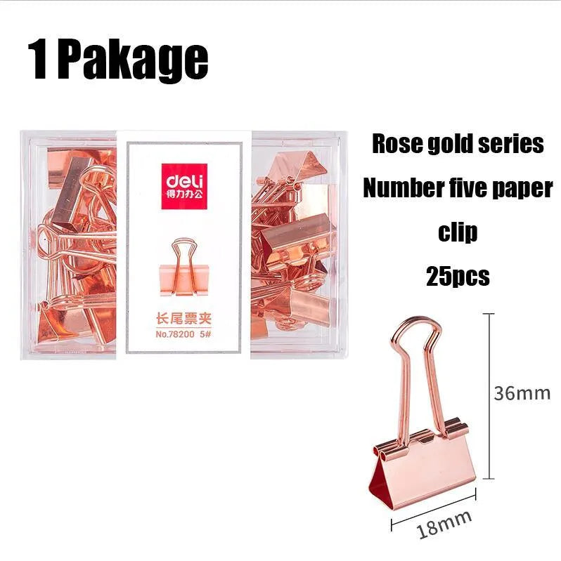 Rose Gold Clips