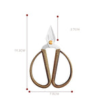 Bronze Zinc Vintage Scissor