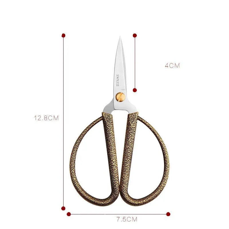 Bronze Zinc Vintage Scissor