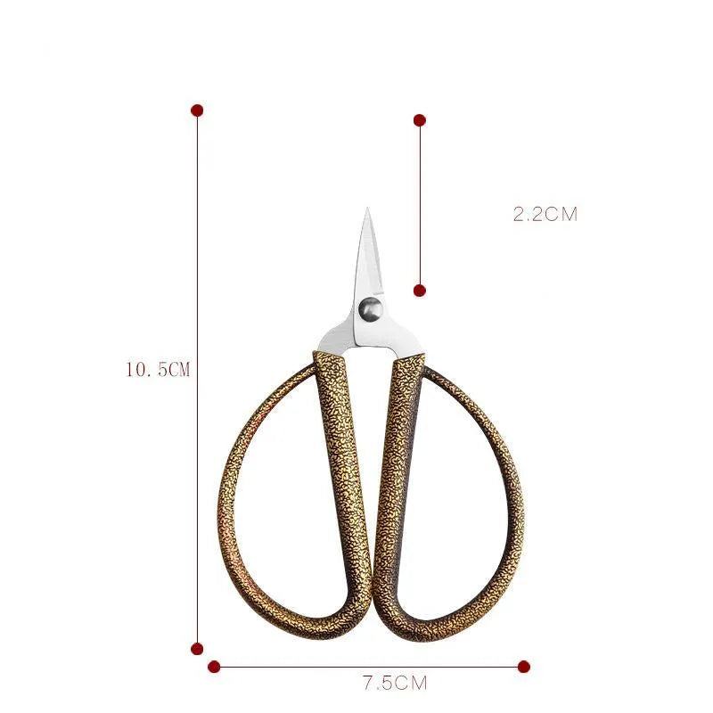Bronze Zinc Vintage Scissor