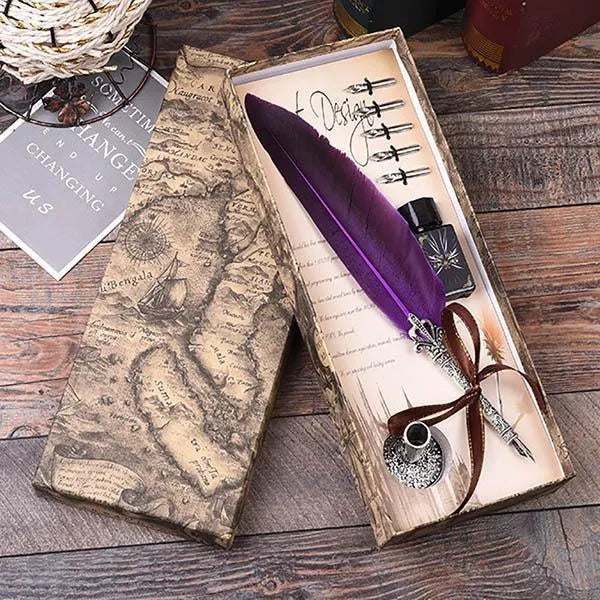 Feather Vintage Dip Fountain Pen