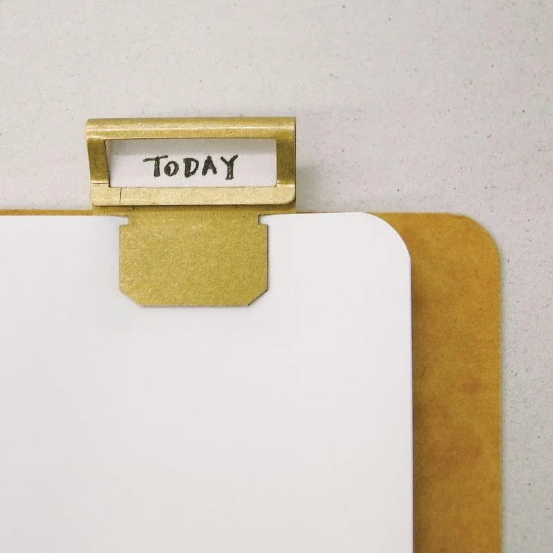 Brass Retro Bookmark