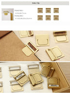 Brass Retro Bookmark