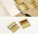 Brass Retro Bookmark