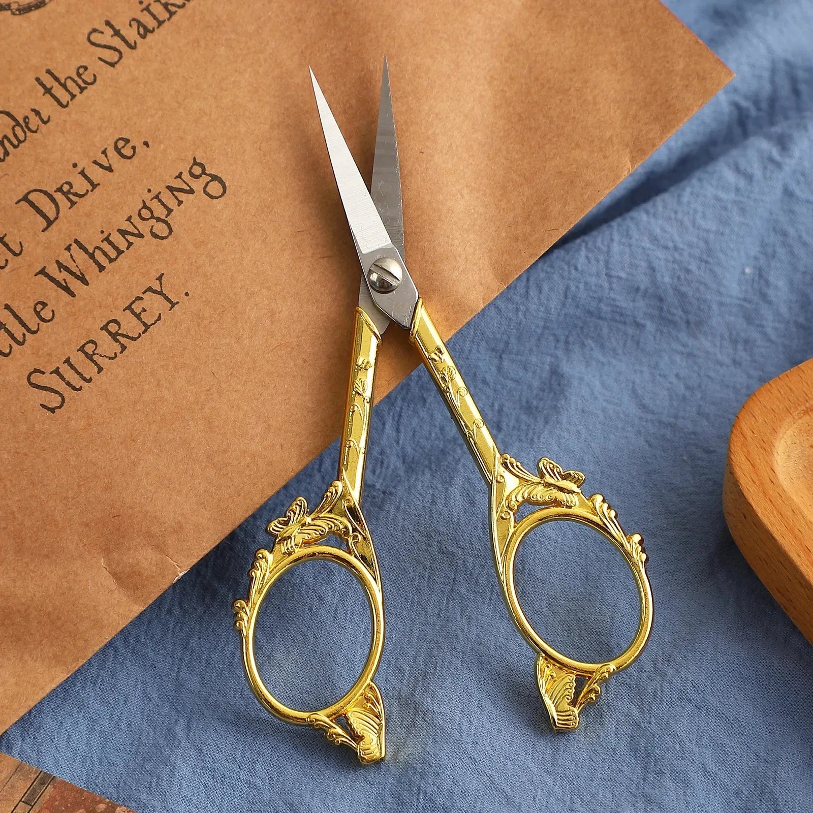 Butterfly Vintage Scissors