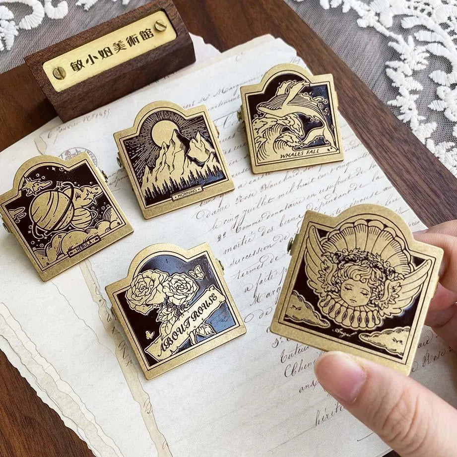 Vintage Brass Paper Clip