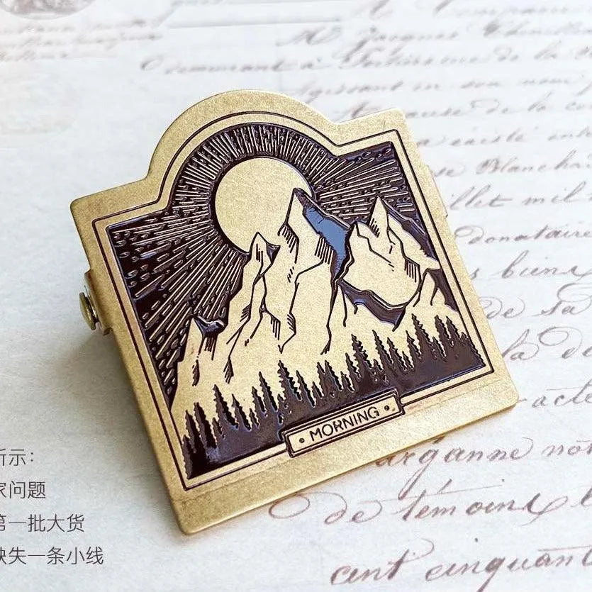 Vintage Brass Paper Clip