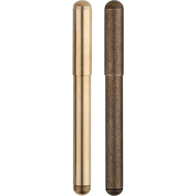 Calligraphy Pen Gold & Brown