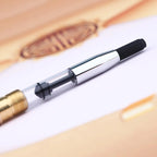 Calligraphy Pen Gold & Brown
