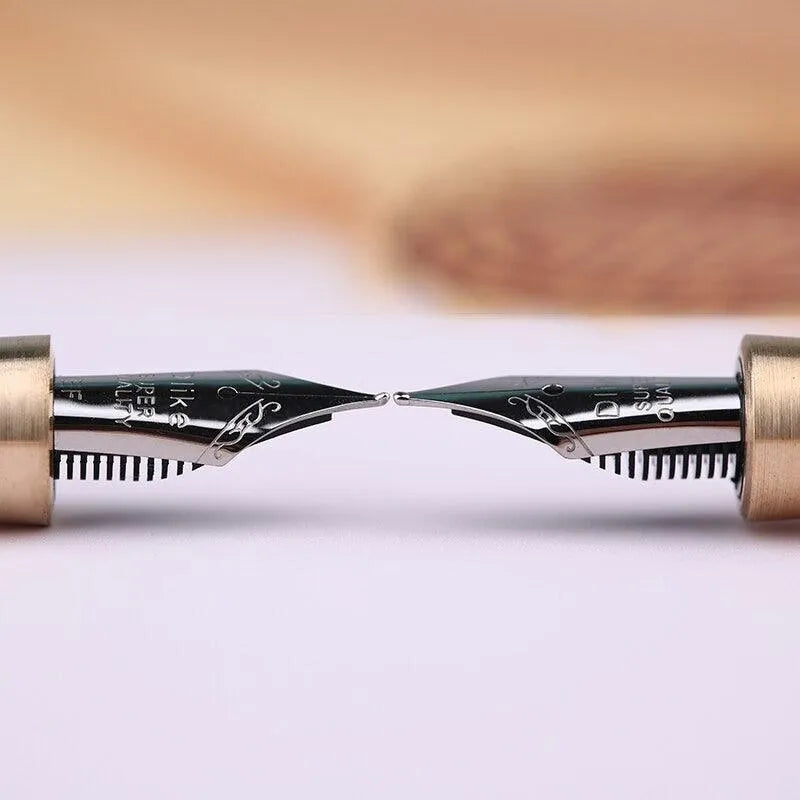 Calligraphy Pen Gold & Brown