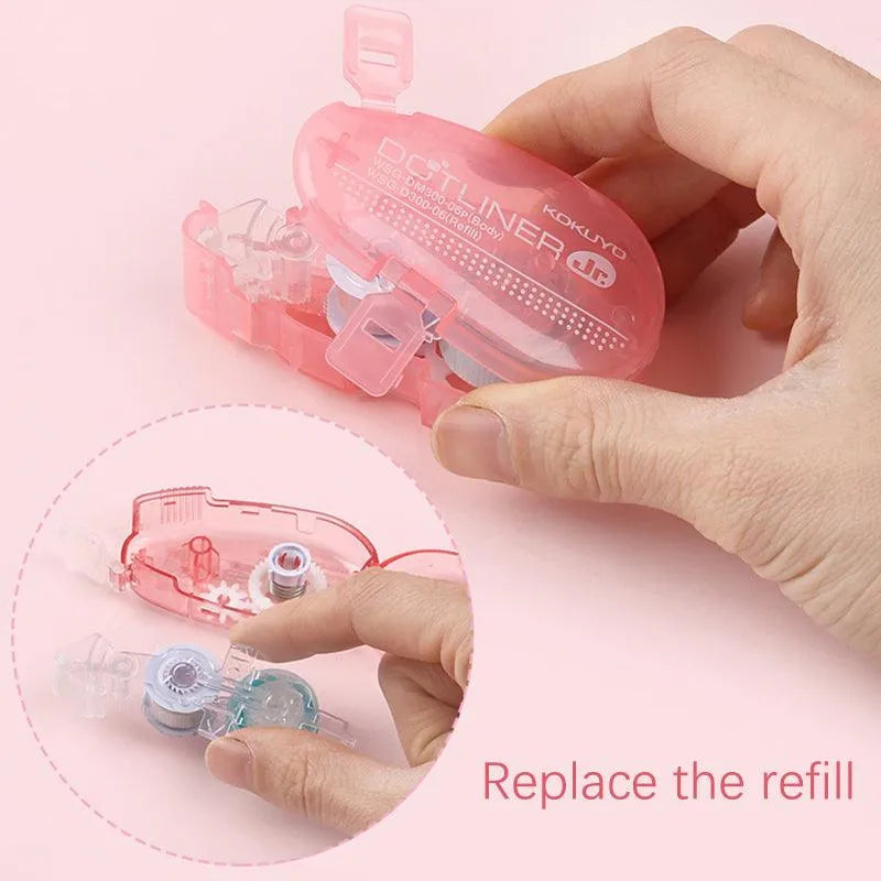 Reusable Double-Sided Adhesive Tape Roller